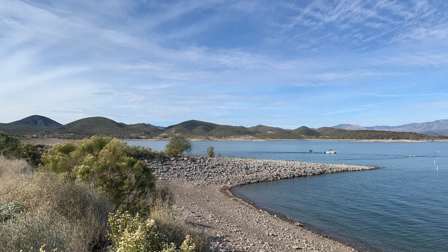 Lake Pleasant near Peoria, Arizona